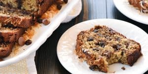 Chocolate Coconut Banana Bread