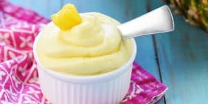 Healthy Copycat Dole Whip {2-Ingredient Pineapple Soft Serve}
