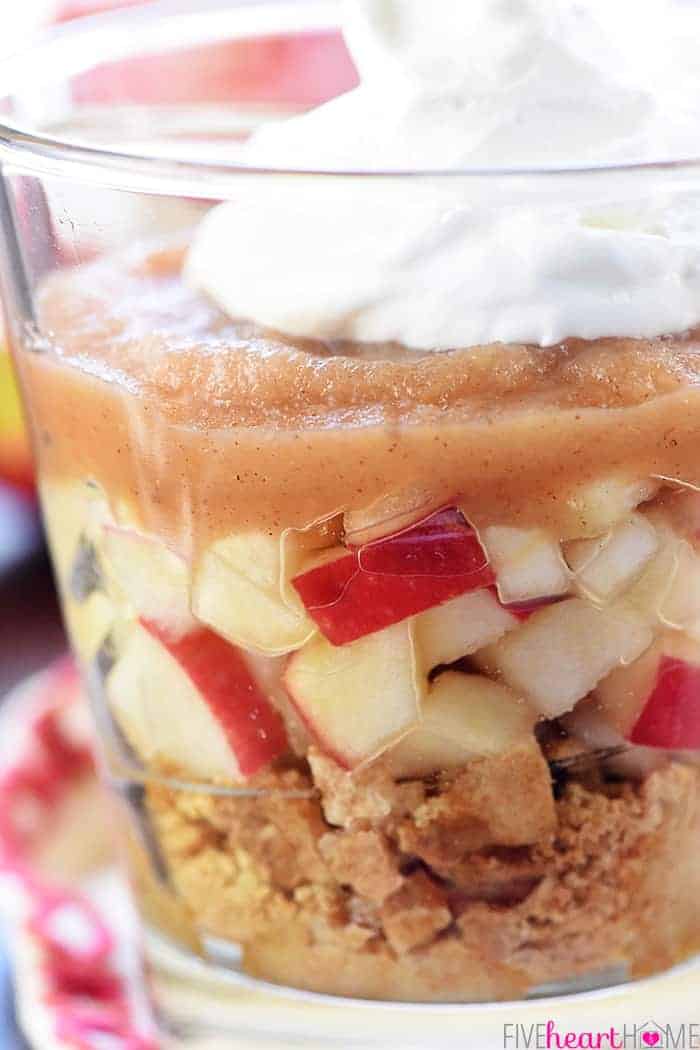 Apple Pie Snack Cups