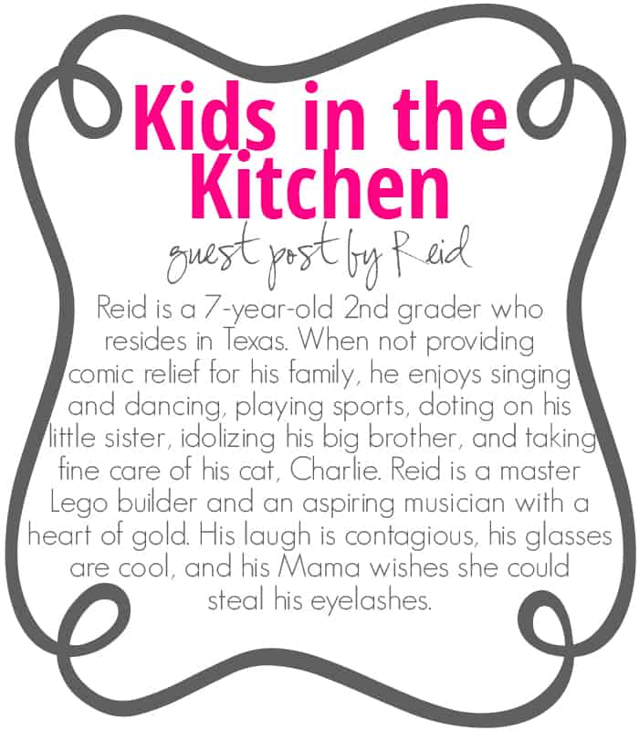 Kids in the Kitchen Guest Post Bio