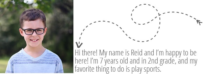 Kids in the Kitchen Guest Post with Pic of 7-Year-Old Reid