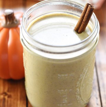 Homemade Pumpkin Spice Coffee Creamer