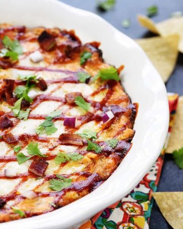 Sweet BBQ Chicken Dip Recipe