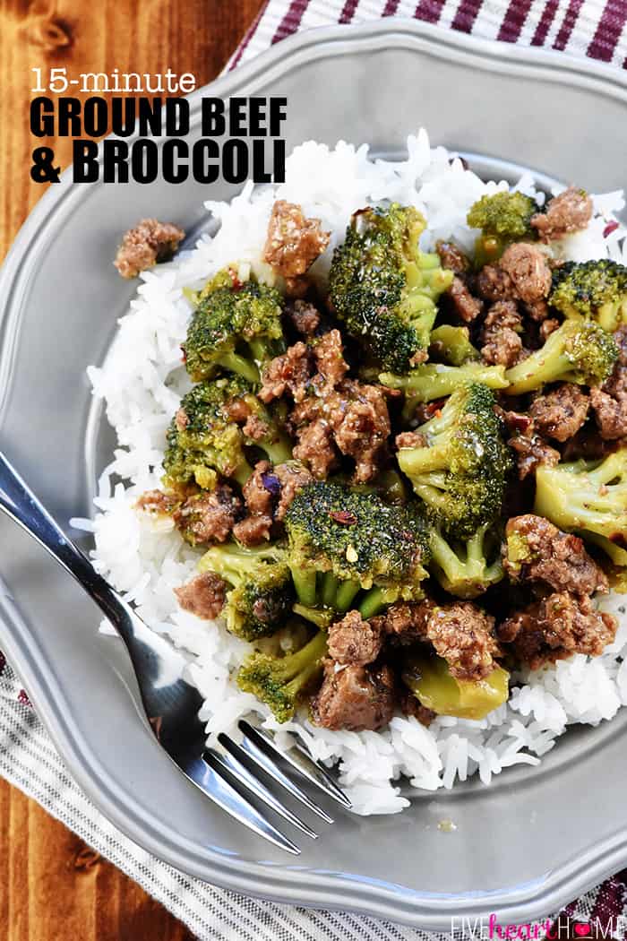 ground beef broccoli recipe