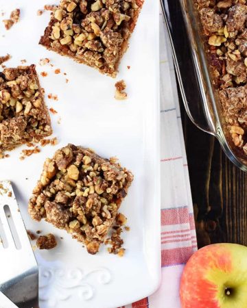 Apple Butter Oatmeal Bars