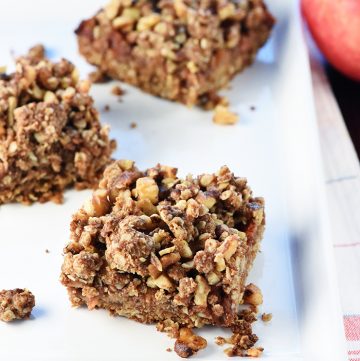 Healthy Apple Butter Bars