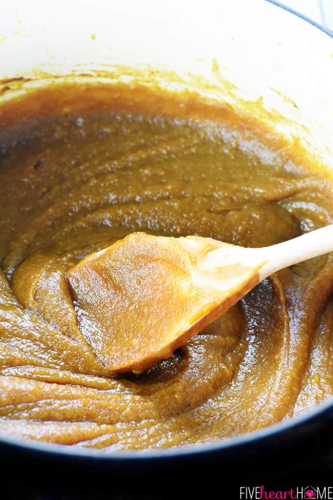 How to make Pumpkin Butter in pot.