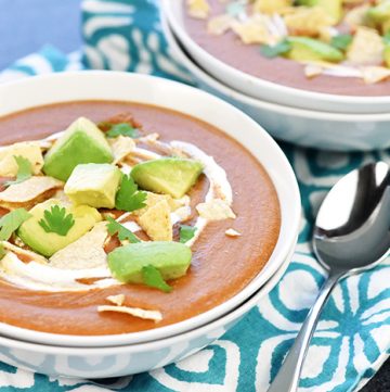 Crock Pot Mexican Red Lentil Soup Recipe