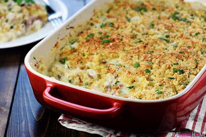 Cordon Bleu Casserole • FIVEheartHOME