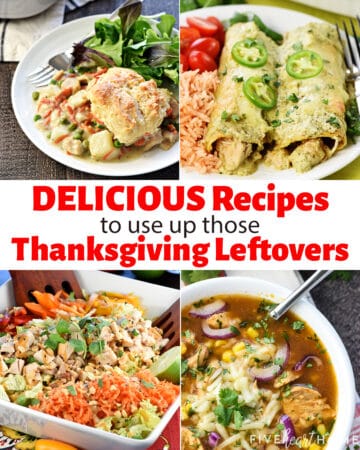 Delicious Recipes to use up Thanksgiving Leftovers