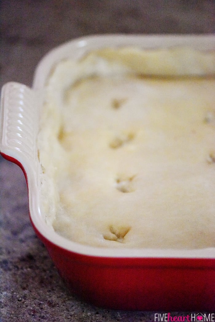 Close-Up of Homemade Pie Crust