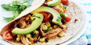 Instant Pot Chicken & Black Bean Tacos {or} Burrito Bowls