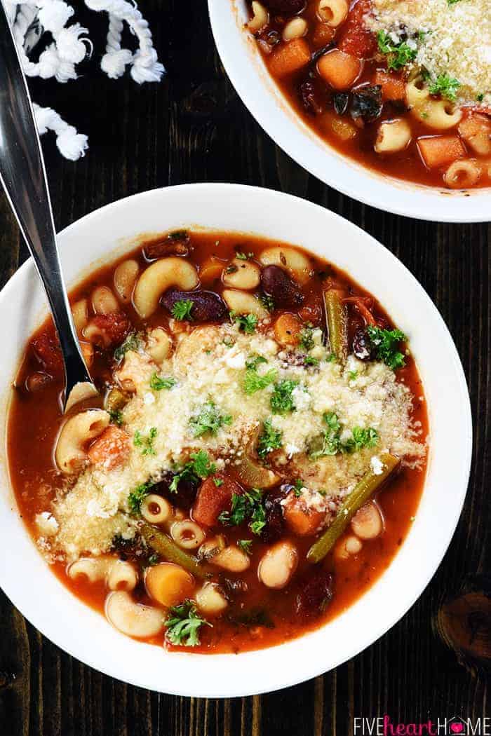 Easy Minestrone Soup