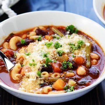 Easy Minestrone Soup Recipe