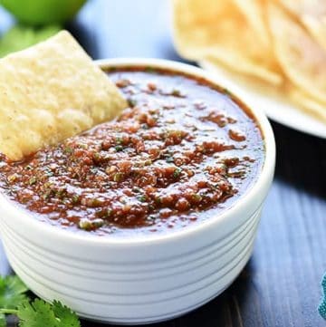 Easy Restaurant Style Salsa