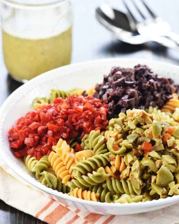 Pasta Salad with Italian Dressing