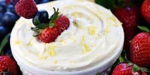 Lemon Fruit Dip
