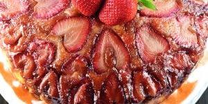 Strawberry Upside-Down Cake