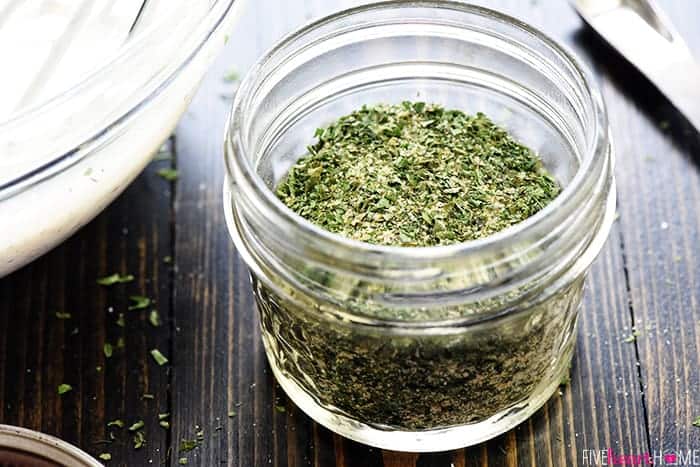 Homemade Ranch Dressing Mix Fivehearthome