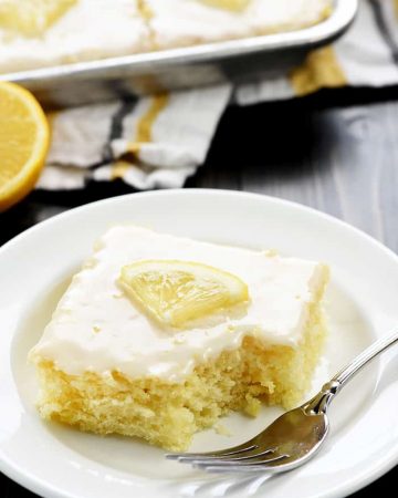 Homemade Lemon Cake