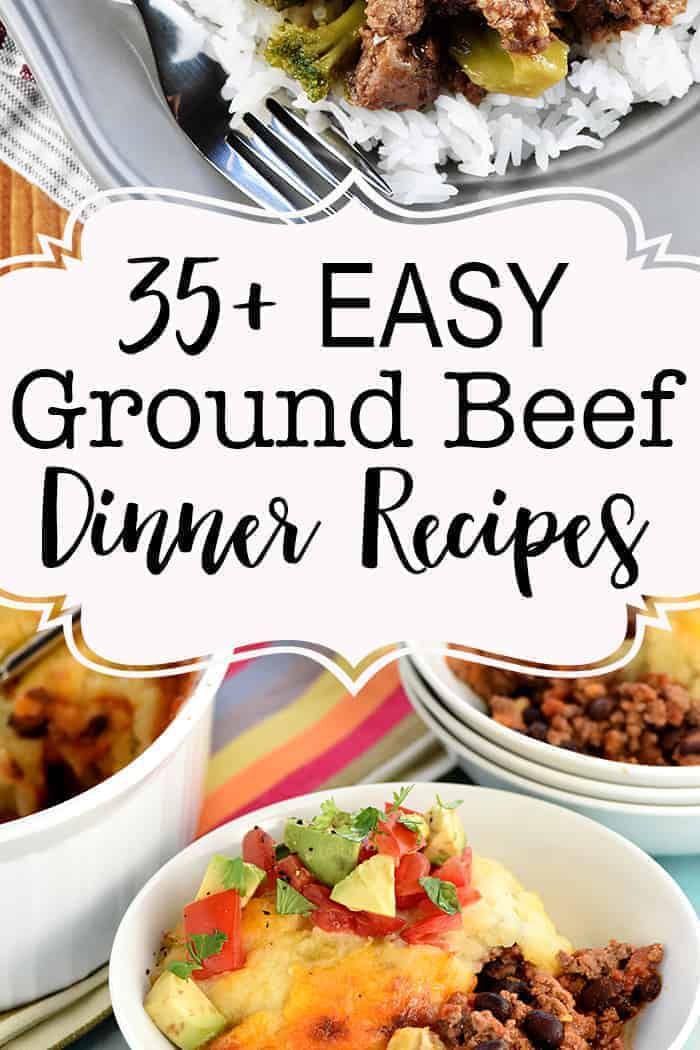*Favorite* QUICK & EASY Ground Beef Dinner Recipes