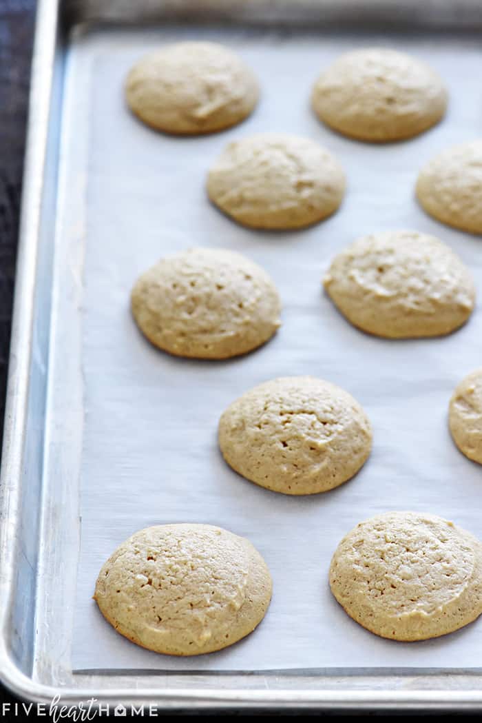 Pan fresh out of the oven.