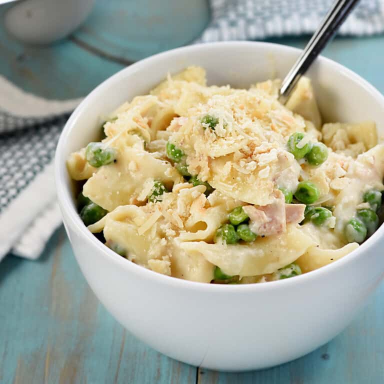 Tuna Noodle Casserole from Scratch