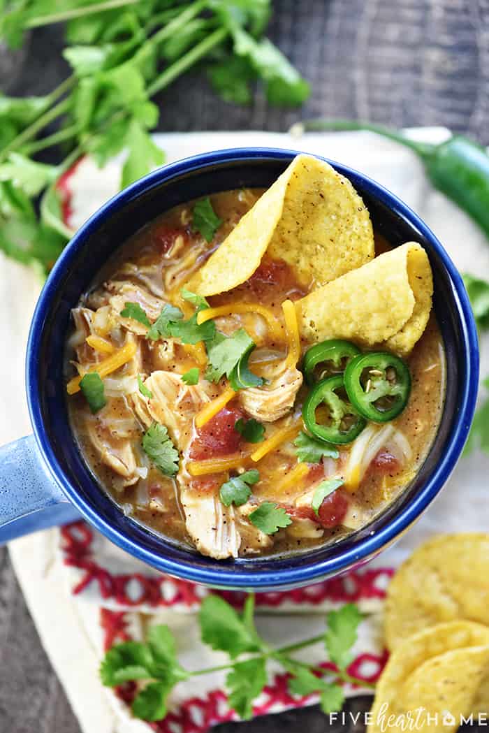 Recipe for King Ranch Chicken Soup