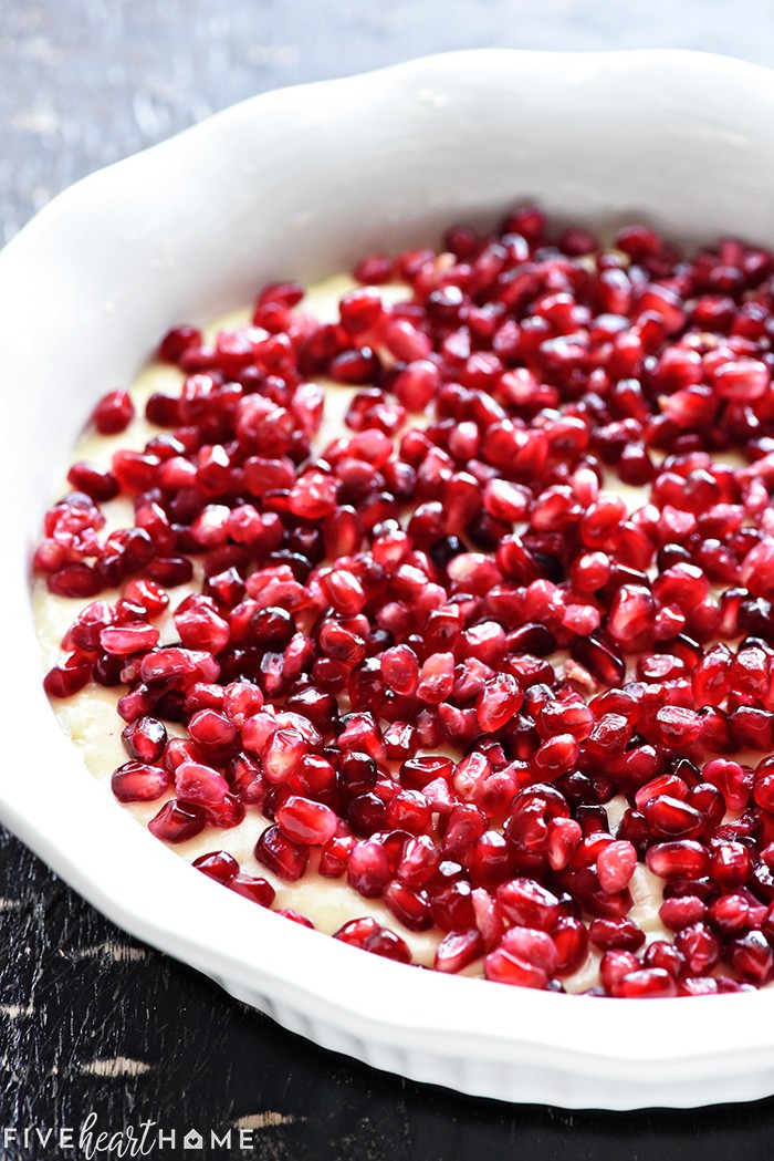 Fresh Pomegranate Cake