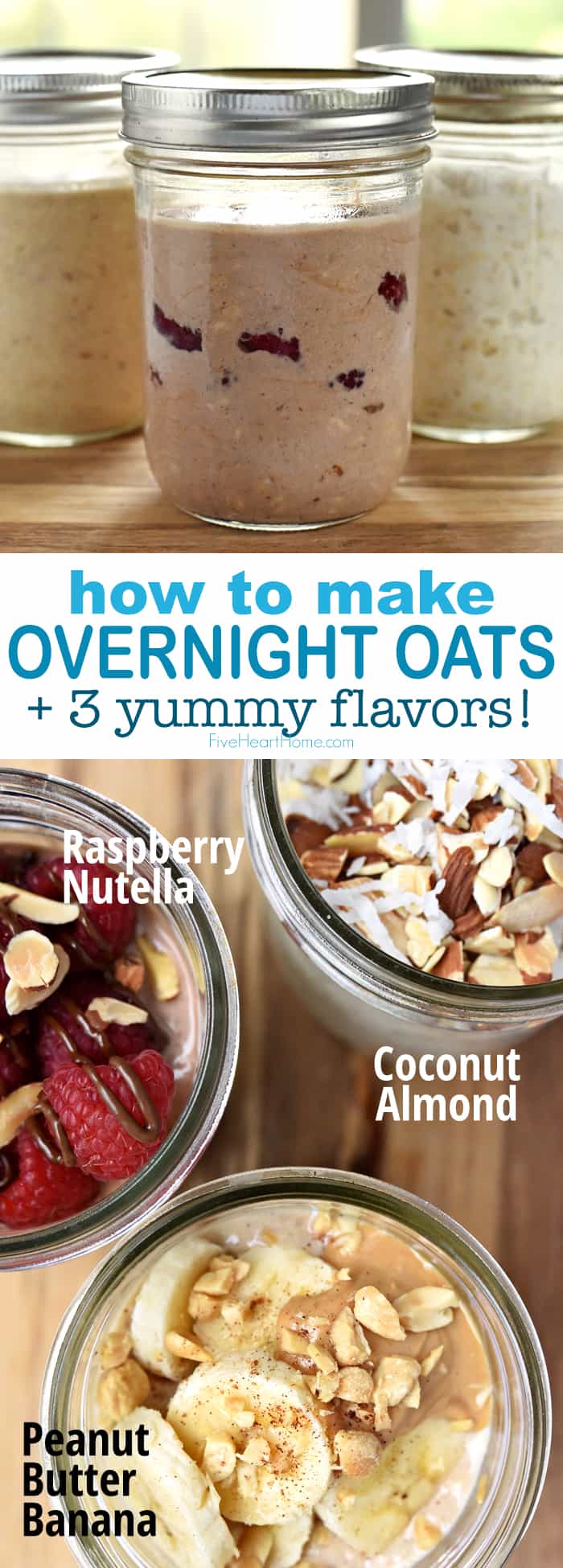 How to Make Overnight Oats (5 Flavors + FAQs) - Alphafoodie