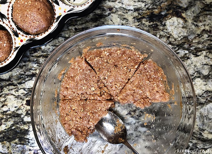 Dividing turkey meatloaf mixture into sixths.