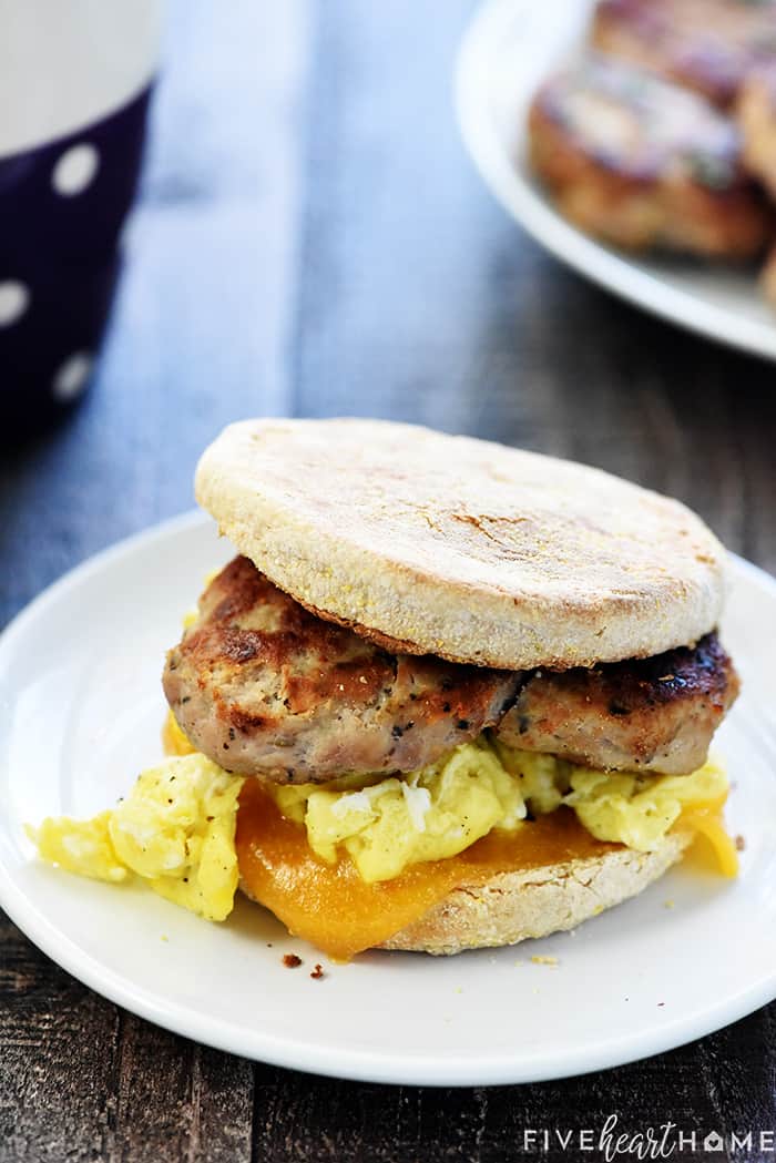 Breakfast Sausage Sandwich