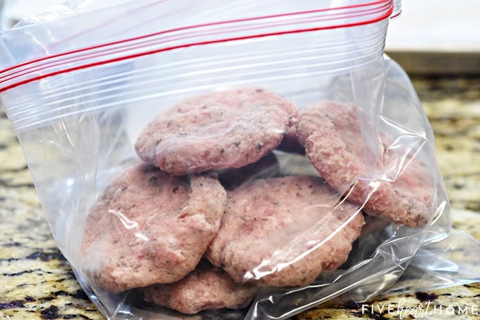 Freeze in a freezer baggie for up to 3 months
