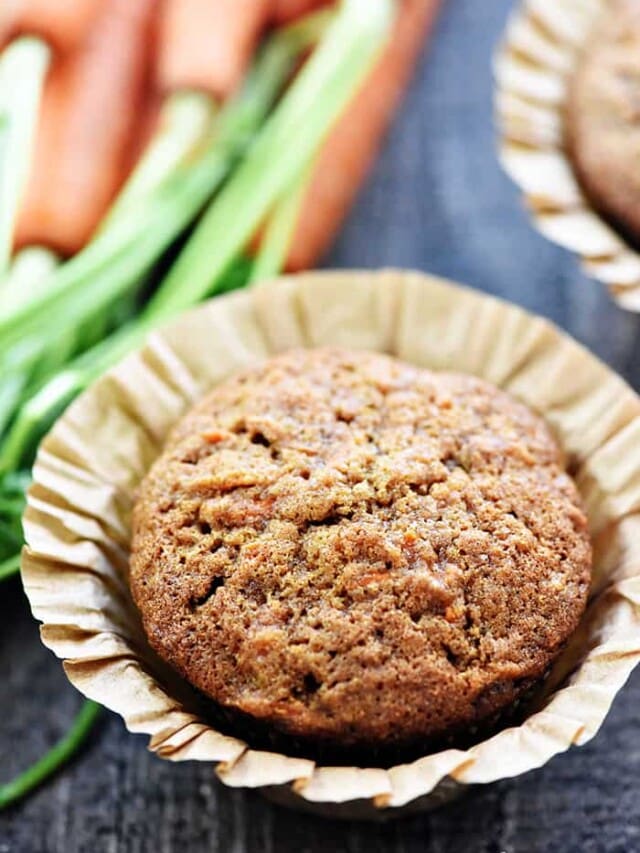 Carrot Muffins • FIVEheartHOME