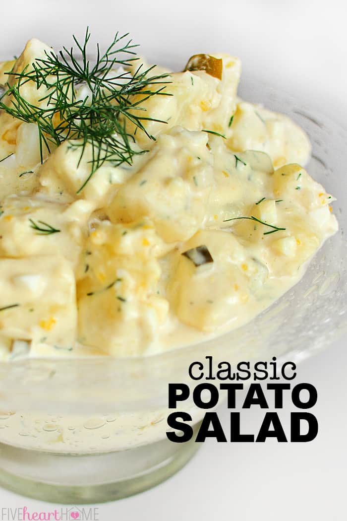 Classic Potato Salad Always A Hit Fivehearthome