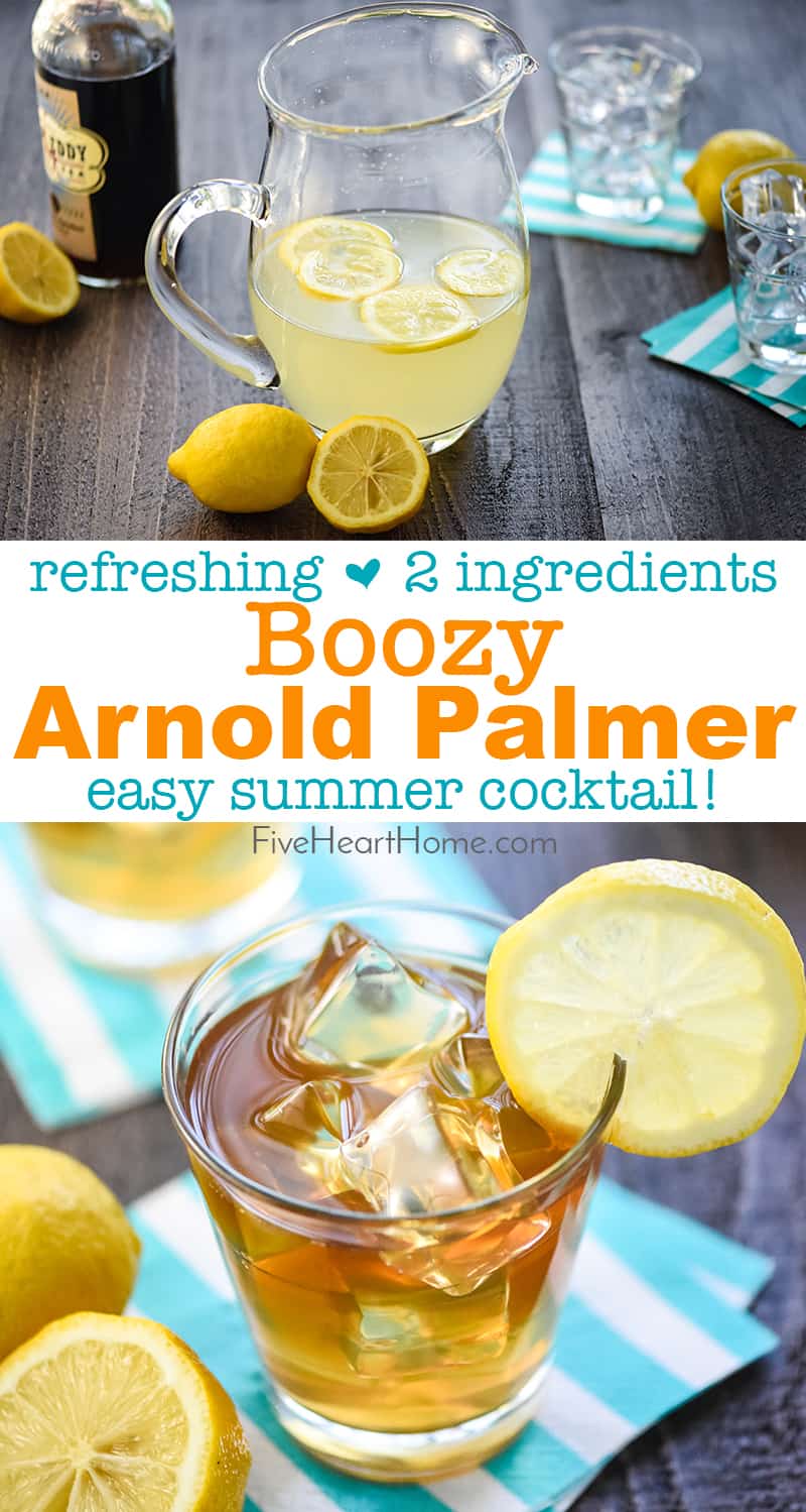 John Daly Drink {AKA, Spiked Arnold Palmer} • FIVEheartHOME