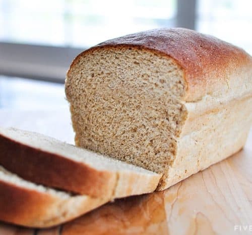 The Very Best Whole Wheat Bread Fivehearthome