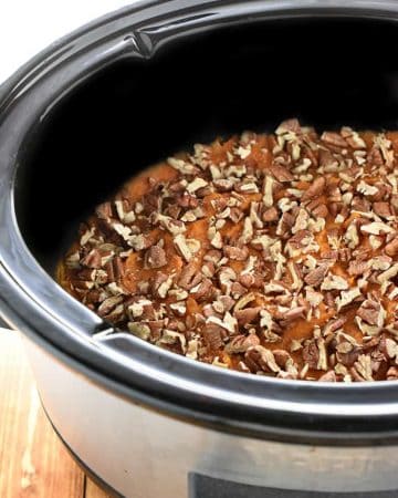 Crockpot Sweet Potatoes.