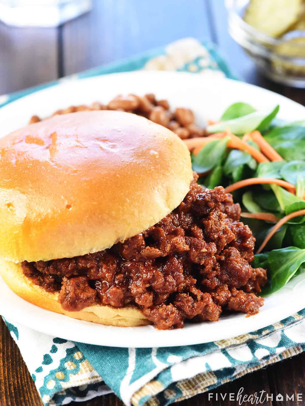 The VERY BEST Sloppy Joes • FIVEheartHOME