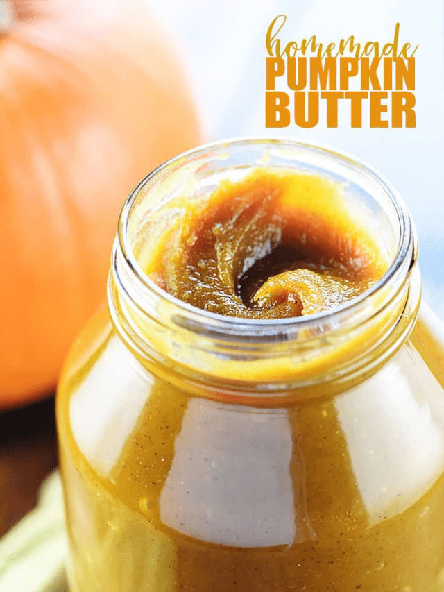 Homemade Pumpkin Butter • FIVEheartHOME