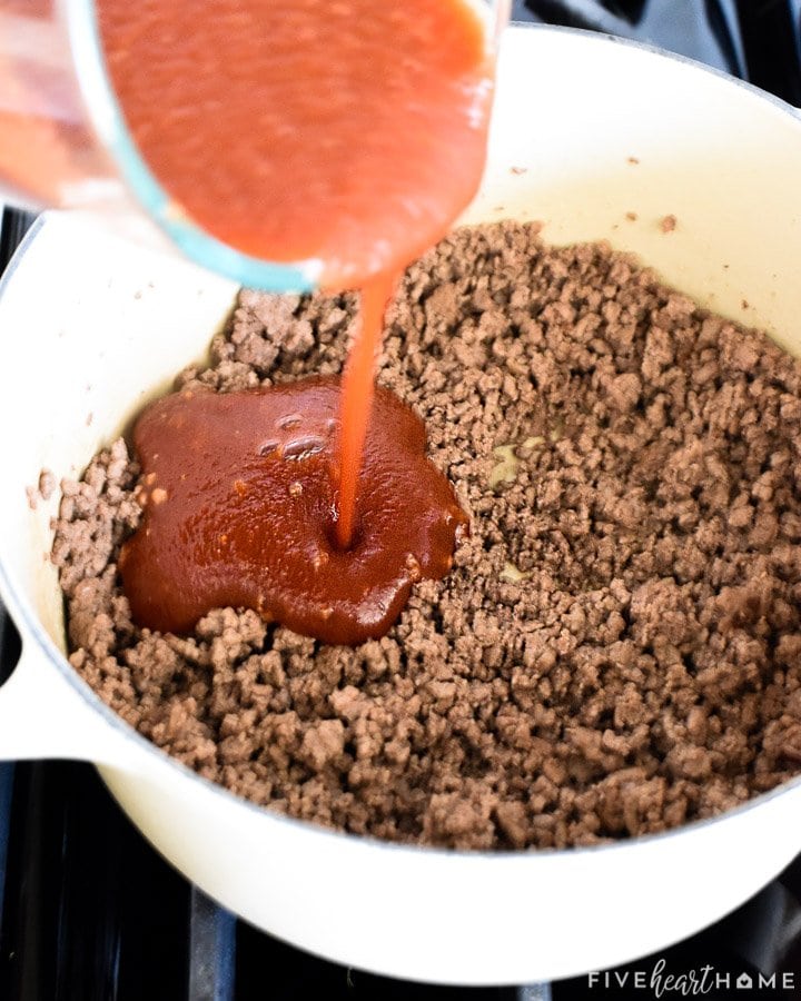 How to make Sloppy Joes.