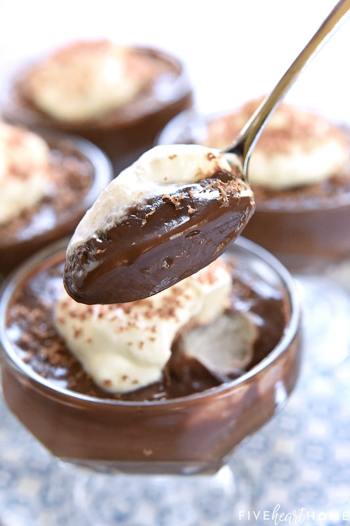 Spoonful of Chocolate Pudding.