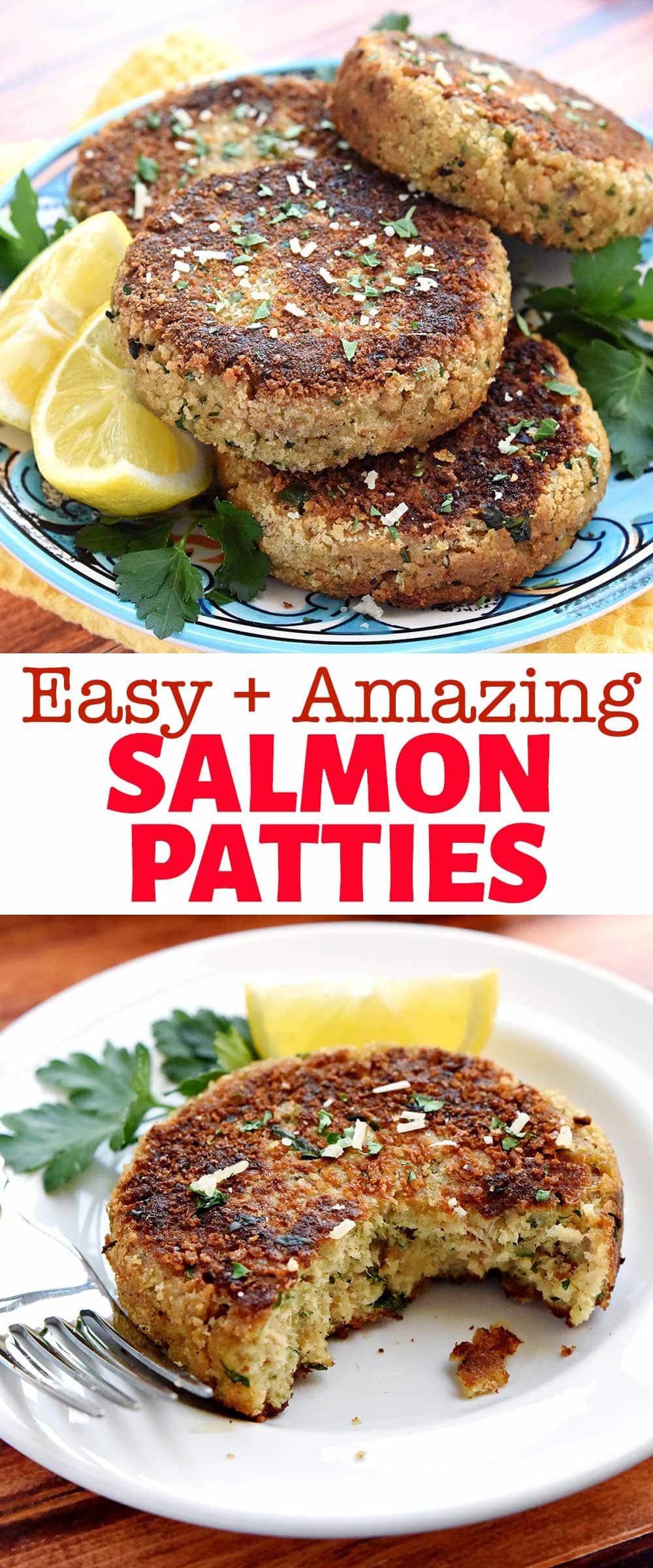 Easy + AMAZING Salmon Patties • FIVEheartHOME