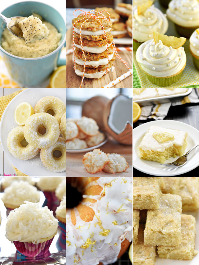 Easy Spring Desserts FIVEheartHOME easy-spring-desserts-fivehearthome