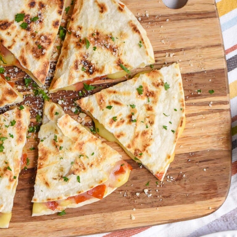 The BEST Pizza Quesadillas