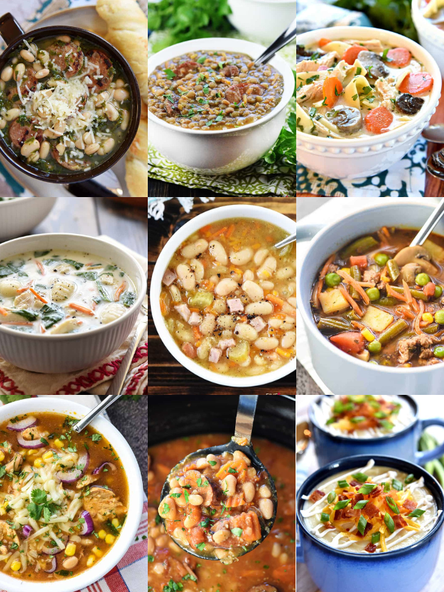 The Best EASY Soup Recipes ~ Cozy, Comforting, Delicious! • FIVEheartHOME