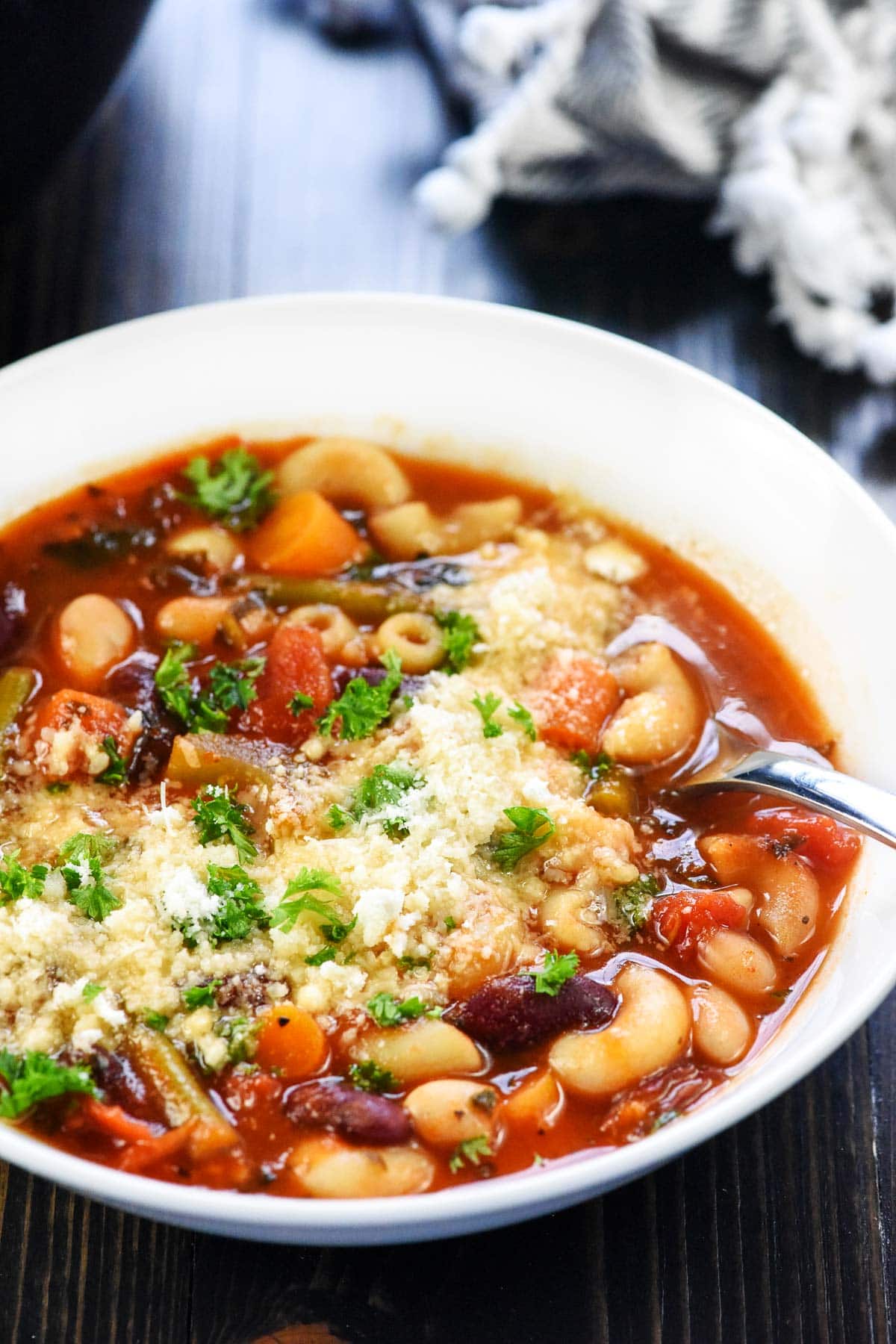 Bowl of Minestrone Soup Olive Garden.