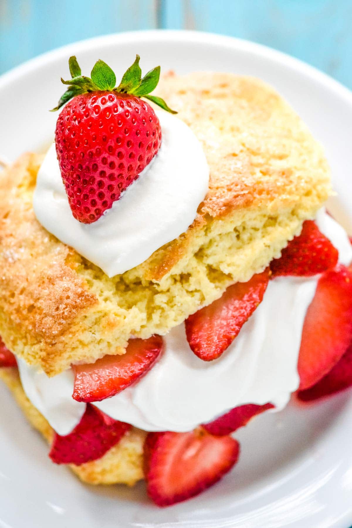 Strawberry Shortcake recipe easy and homemade.