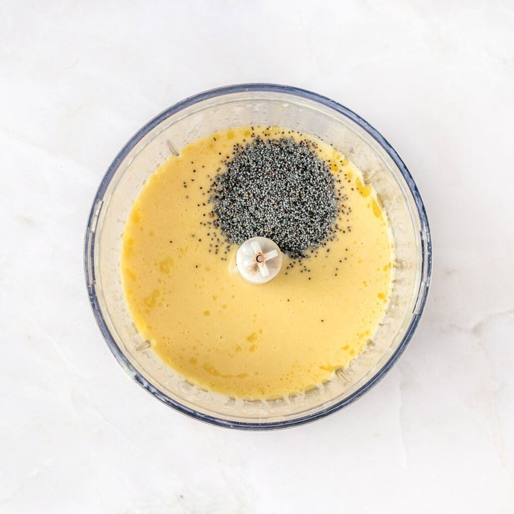 Poppy Seed Dressing recipe with poppy seeds added.