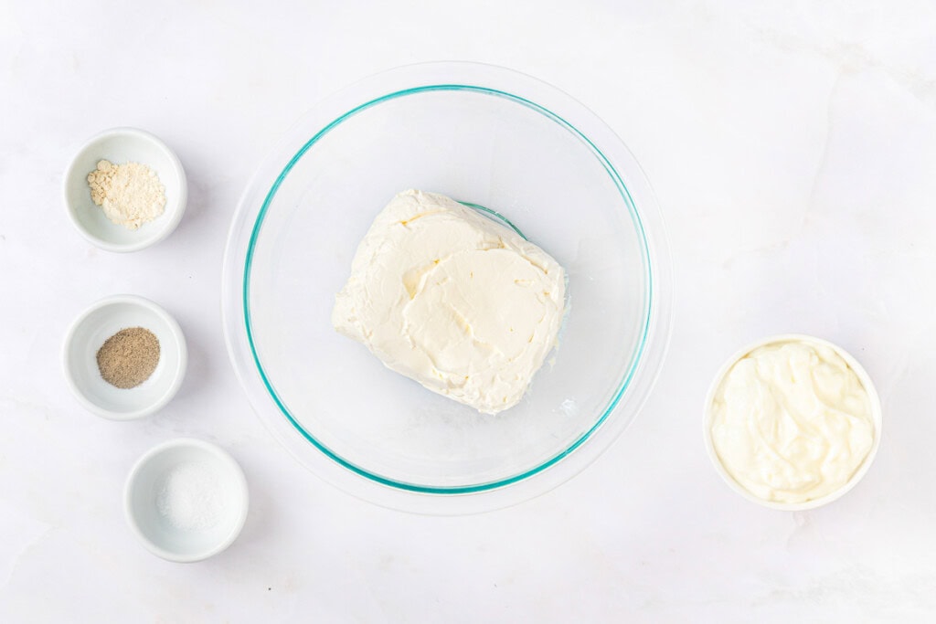 Ingredients in bowls.